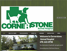 Tablet Screenshot of cornerstoneah.net